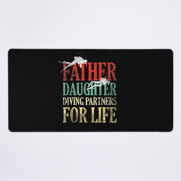 Item preview, Father And Daughter Diving Partners For Life funny gift idea for daddy designed and sold by wi trendshop.