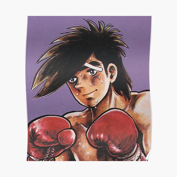 Ashita no Joe Joe yabuki Anime Manga Boxing Anime boxing Glove poster  png  PNGEgg