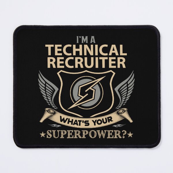 Artikelvorschau, Technisches Recruiter-T-Shirt - Was ist Ihr Supermacht-Job-Geschenkartikel-T-Stück entworfen und verkauft von tamburroallena.