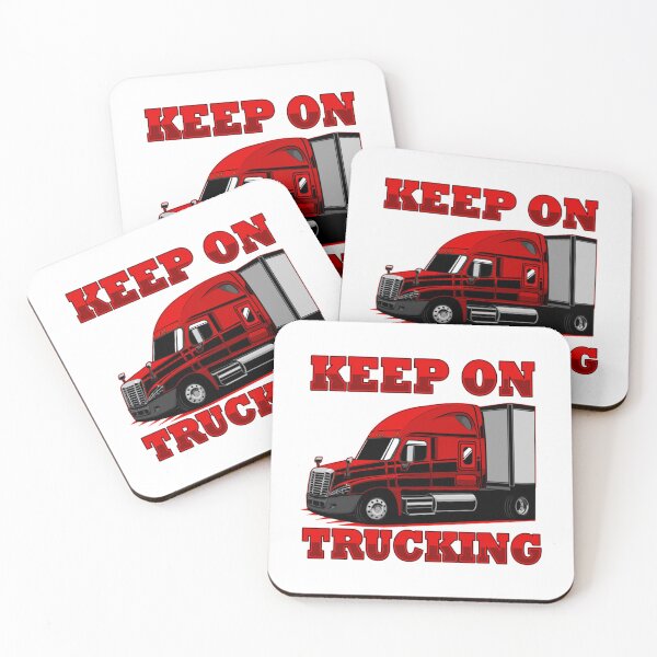 Item preview, Red Keep on trucking designed and sold by SeeandTees.