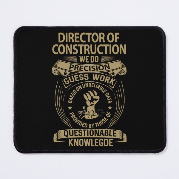 Item preview, Director Of Construction T Shirt - We Do Precision Job Gift Item Tee designed and sold by paneczkopat.