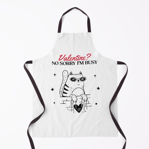 Item preview, Valentine Im Too Busy, My Kitty Is My Valentine designed and sold by SportyDogShop.