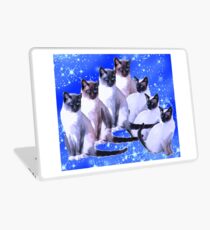 Vinilo para portátil Gatos siameses