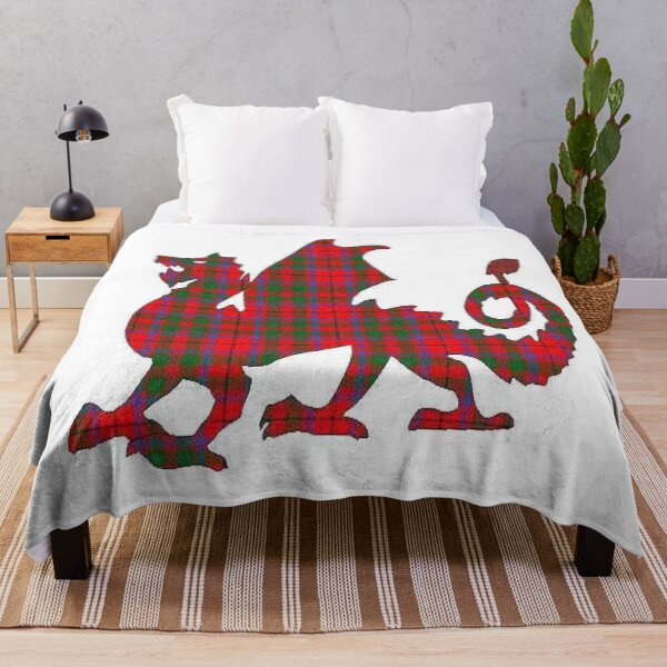 Item preview, Evans Family Welsh Dragon Tartan designed and sold by MaxManN1.