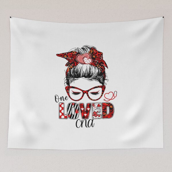 Item preview, One Loved CNA Women Messy Bun Hair designed and sold by ryanbrian.