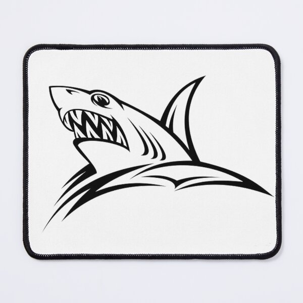 Item preview, Great White Shark Tattoo, Shark, Jaws, Dorsal Fin, designed and sold by Nostrathomas66.