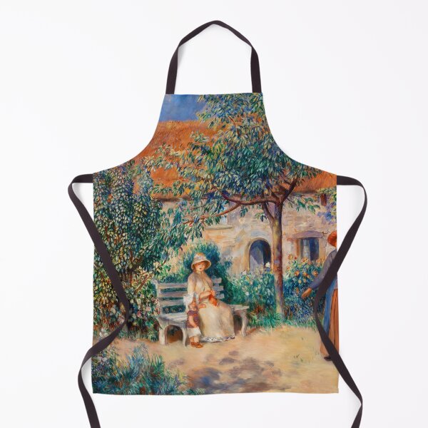 Item preview, In Brittany 1886 by Pierre-Auguste Renoir Art designed and sold by Go Logo Designs.