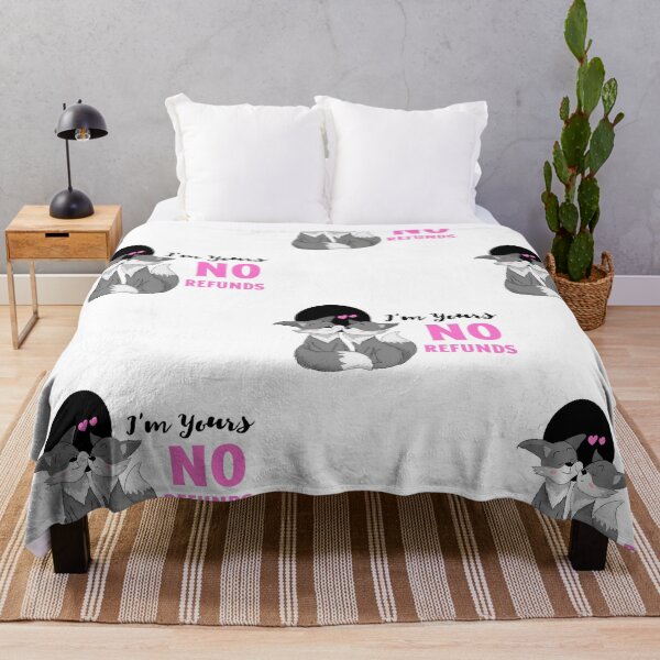 Item preview, Im Yours No Refunds, Cat, My Kitty Is My Valentine designed and sold by SportyDogShop.