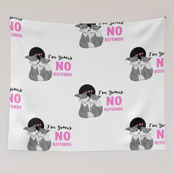 Item preview, Im Yours No Refunds, Cat, My Kitty Is My Valentine designed and sold by SportyDogShop.