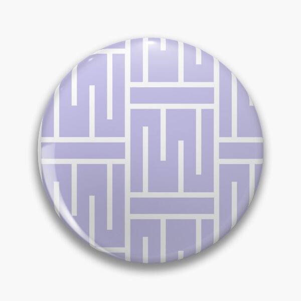 Item preview, White and Purple Minimal Line Art Pattern 3 Pairs DE 2022 Popular Color Violet Gems DE5940 designed and sold by ColorOfTheYears.