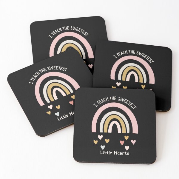 Item preview, I Teach The Sweetest Hearts Rainbow Teacher Valentines Day designed and sold by laila7534.