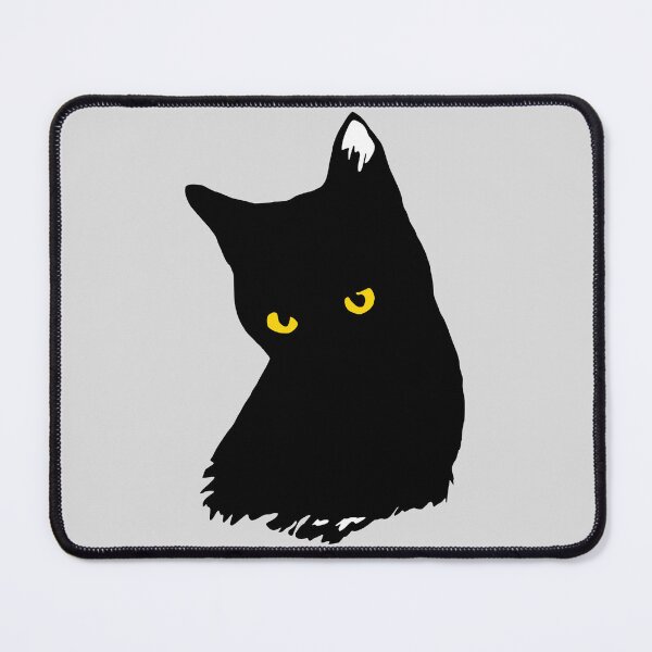 Item preview, Black Cat with Yellow Eyes designed and sold by Owlies-Barn.