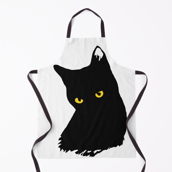 Item preview, Black Cat with Yellow Eyes designed and sold by Owlies-Barn.