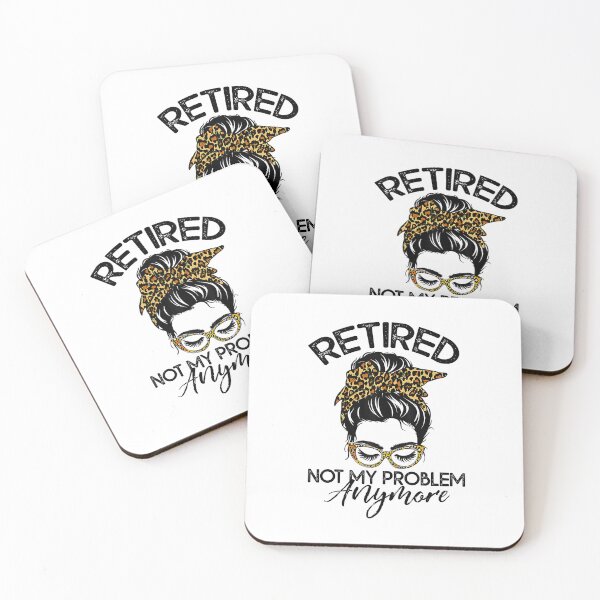 Item preview, Retired Not My Problem Messy Bun designed and sold by ryanbrian.