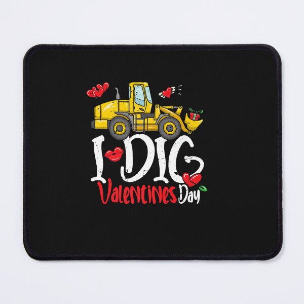 Item preview, I Dig Valentines Day Loader Excavator Boys Kids designed and sold by BeFaCtO.