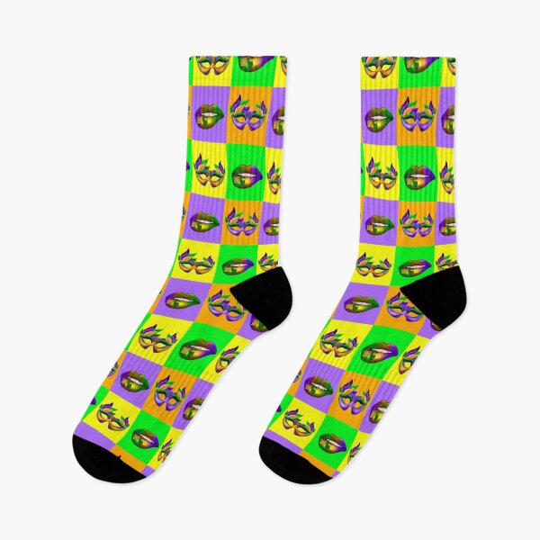 Item preview, Mardi Gras retro vibrant art 2 designed and sold by Infdesigner.