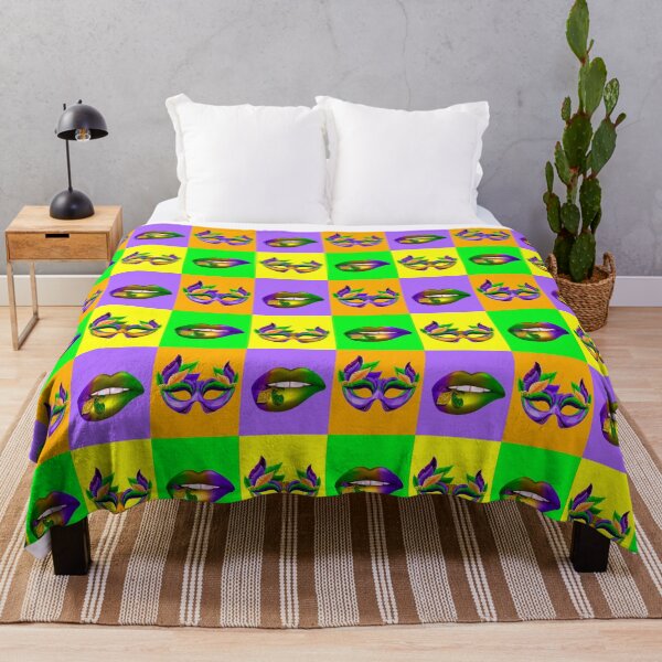 Item preview, Mardi Gras retro vibrant art 2 designed and sold by Infdesigner.