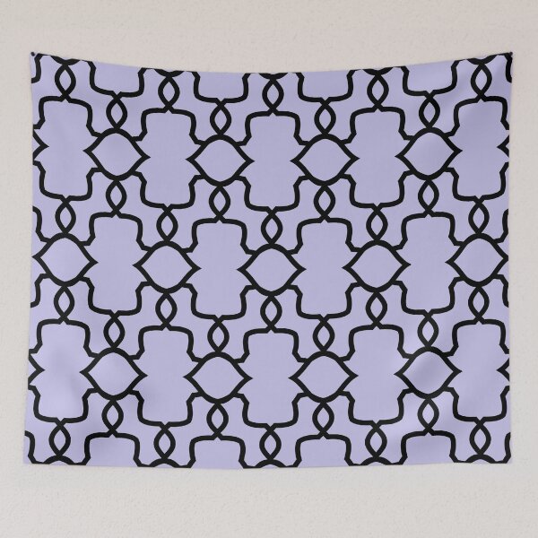 Item preview, Black and Purple Ornamental Shape Pattern 4 Pairs DE 2022 Popular Color Violet Gems DE5940 designed and sold by ColorOfTheYears.