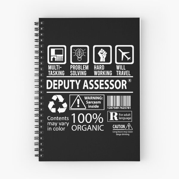 Item preview, Deputy Assessor T Shirt - MultiTasking Certified Job Gift Item Tee designed and sold by andahanson.