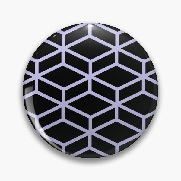 Item preview, Black and Purple Tessellation Line Pattern 8 Pairs DE 2022 Popular Color Violet Gems DE5940 designed and sold by ColorOfTheYears.