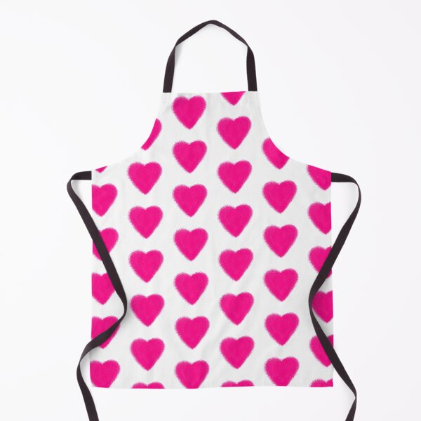 Item preview, Spiky heart hot pink pattern designed and sold by ArtSCPdesign.