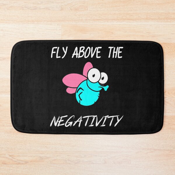 Item preview, funny inspiration gift idea for son, kids, fly above the negativity shirt designed and sold by Crystakim.