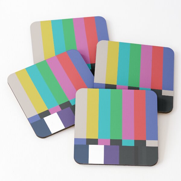 Item preview, No Signal TV Test Pattern Color Bars designed and sold by avperth.