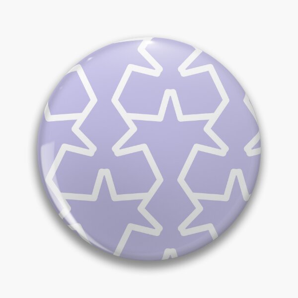 Item preview, White and Purple Tessellation Line Pattern 15 Pairs DE 2022 Popular Color Violet Gems DE5940 designed and sold by ColorOfTheYears.