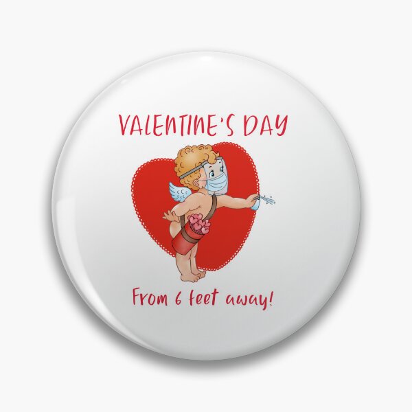 Item preview, Love Me 6ft Away, Cuter Than Cupid designed and sold by SportyDogShop.