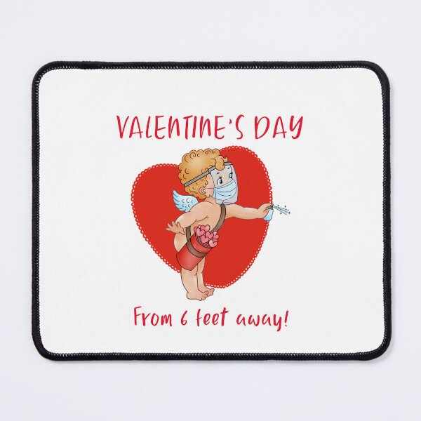 Item preview, Love Me 6ft Away, Cuter Than Cupid designed and sold by SportyDogShop.