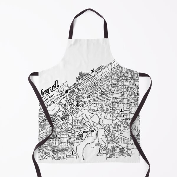 Item preview, Cleveland Ohio Map designed and sold by fiberandgloss.