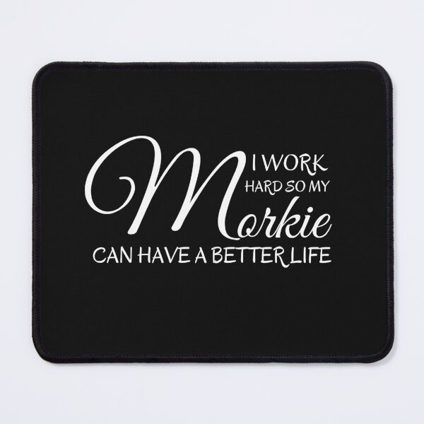 Item preview, Morkie Better Life - Morkie Dog Lover Fun Graphic - Fun Morkie Gifts Classic T-Shirt designed and sold by PDesigns69.