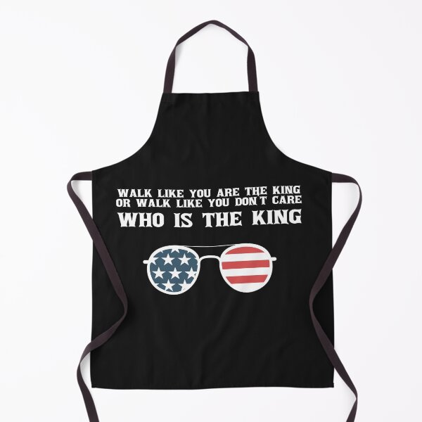 Item preview, walk like you are the king or walk like you dont care who is the king shirt designed and sold by Crystakim.