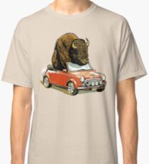 Bison in a Mini. Classic T-Shirt