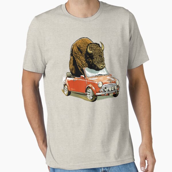 Item preview, Bison in a Mini. designed and sold by James Fosdike.
