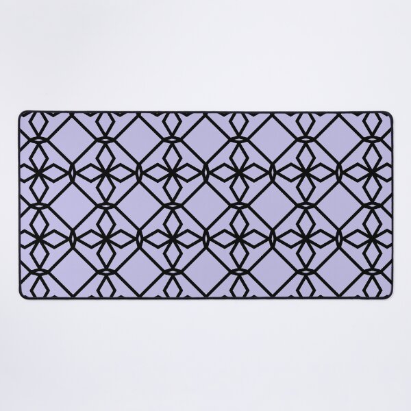 Item preview, Black and Purple Tessellation Line Pattern 34 Pairs DE 2022 Popular Color Violet Gems DE5940 designed and sold by ColorOfTheYears.