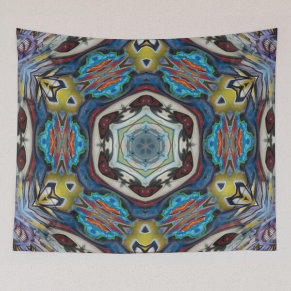 Item preview, Retro cosmic mandala pattern. designed and sold by DaliaSabryTee.
