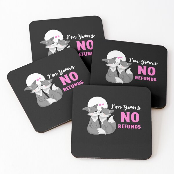 Item preview, Im Yours No Refunds, Cat, My Kitty Is My Valentine designed and sold by SportyDogShop.
