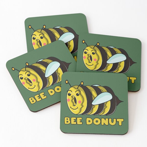 Item preview, Bee donut flying designed and sold by Donutlovers.