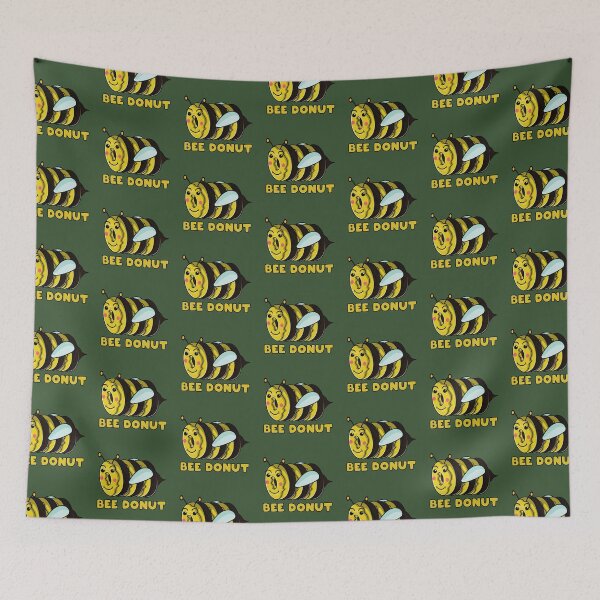 Item preview, Bee donut flying designed and sold by Donutlovers.