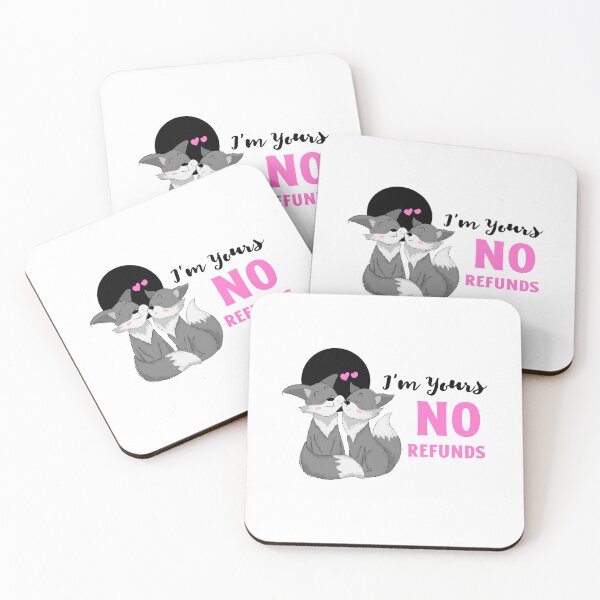 Item preview, Im Yours No Refunds, Cat, My Kitty Is My Valentine designed and sold by SportyDogShop.