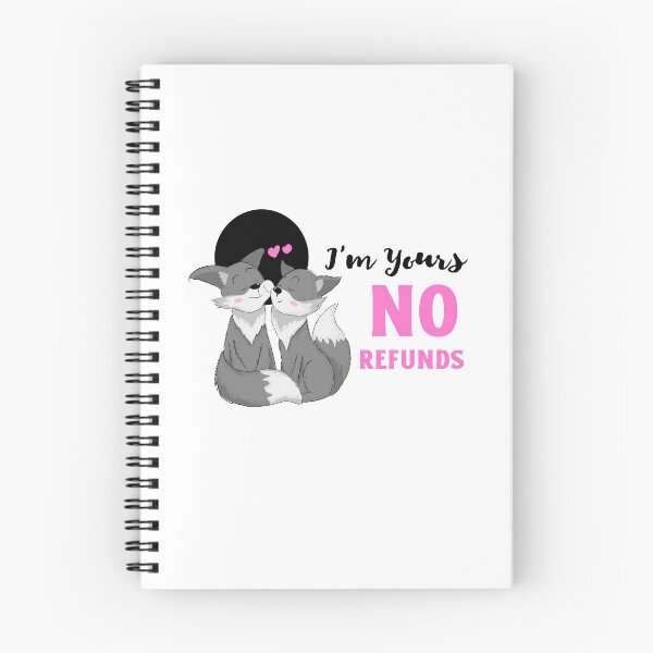 Item preview, Im Yours No Refunds, Cat, My Kitty Is My Valentine designed and sold by SportyDogShop.