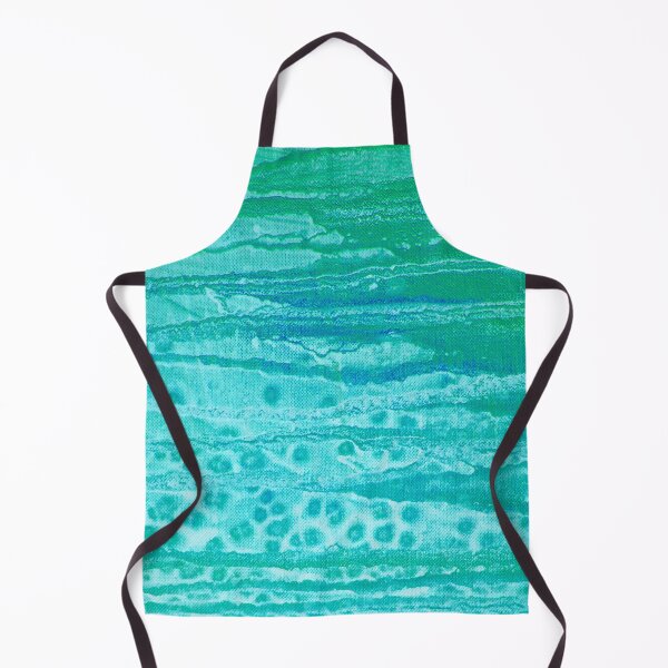 Item preview, Seafoam Green Turquoise Teal Abstract Ocean Art Painting designed and sold by TessAndre.