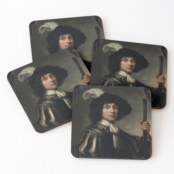Item preview, Portrait of a young man Jacob Francken 1651, Flemish painting designed and sold by Mauswohn.