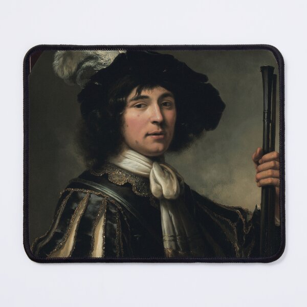 Item preview, Portrait of a young man Jacob Francken 1651, Flemish painting designed and sold by Mauswohn.