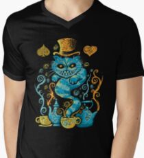 Wondercat Impressions Men's V-Neck T-Shirt