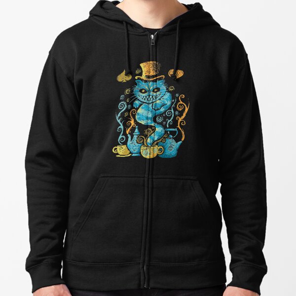 Wondercat Impressions Zipped Hoodie