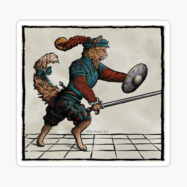 Item preview, Maowrozzo - Sword and Buckler designed and sold by ElisaZanoliArt.