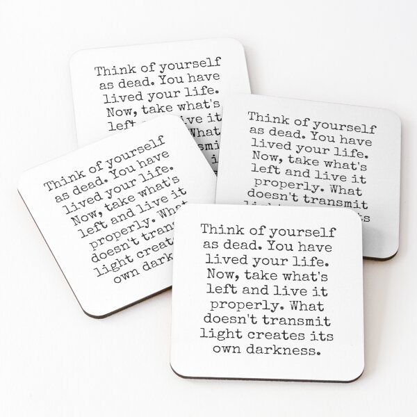 Item preview, Marcus Aurelius Quote designed and sold by The-Quote-House.