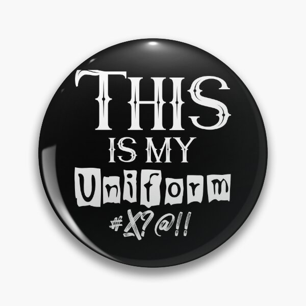 Artikelvorschau, Wortspiel-Meme, Das ist meine Uniform Nr. 2 entworfen und verkauft von Hypnotees.